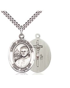 St John Paul II Oval Patron Saint Series Available in 3 Sizes