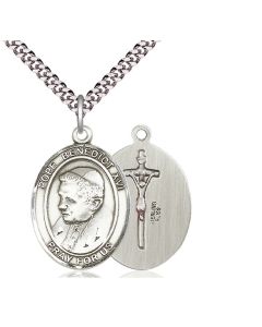 Pope Benedict XVI Oval Patron Saint Series Available in 2 Sizes