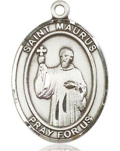 St Maurus Oval Patron Saint Series Available in 3 Sizes