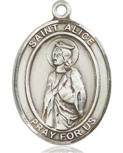 St Alice Oval Patron Saint Series Available in 3 Sizes