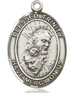 Blessed Trinity Oval Patron Saint Series Available in 3 Sizes