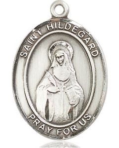 St Hildegard Von Bingen Oval Patron Saint Series Available in 3 Sizes