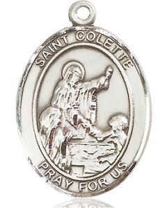 St Colette Oval Patron Saint Series Available in 3 Sizes