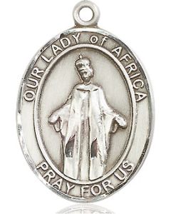 Our Lady of Africa Oval Patron Saint Series Available in 3 Sizes