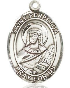 St Perpetua Oval Patron Saint Series Available in 3 Sizes