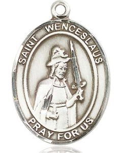 St Wenceslaus Oval Patron Saint Series Available in 3 Sizes