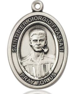 St Pier Giorgio Frassati Oval Patron Saint Series Available in 3 Sizes