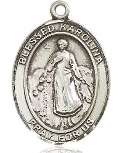 Blessed Karolina Kozkowna Oval Patron Saint Series Available in 3 Sizes