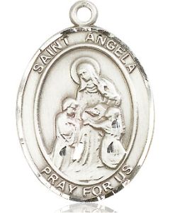 St Angela Merici Oval Patron Saint Series Available in 3 Sizes