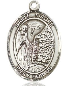 St Fiacre Oval Patron Saint Series Available in 3 Sizes