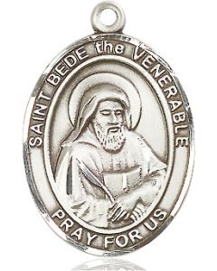 St Bede the Venerable Oval Patron Saint Series Available in 3 Sizes
