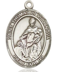 St Thomas of Villanova Oval Patron Saint Series Available in 3 Sizes