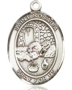 St Rosalia Oval Patron Saint Series Available in 3 Sizes