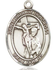 St Paul of the Cross Oval Patron Saint Series Available in 3 Sizes