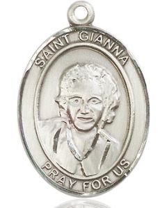 St Gianna Oval Patron Saint Series Available in 3 Sizes