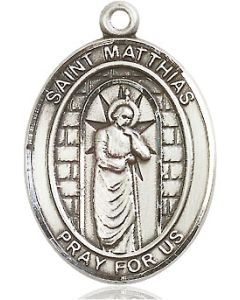 St Matthias the Apostle Oval Patron Saint Series Available in 3 Sizes