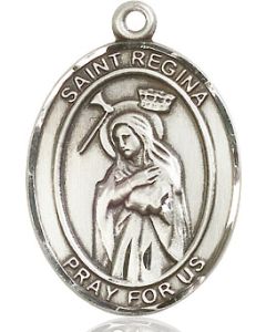 St Regina Oval Patron Saint Series Available in 3 Sizes