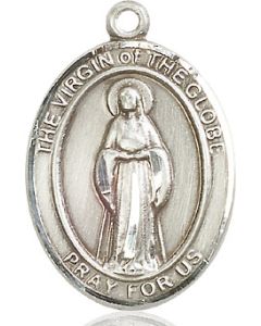 Virgin of the Globe Oval Patron Saint Series Available in 3 Sizes