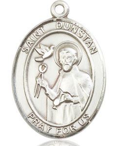 St Dunstan Oval Patron Saint Series Available in 3 Sizes