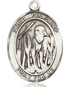 St Polycarp of Smyrna Oval Patron Saint Series Available in 3 Sizes