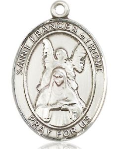 St Frances of Rome Oval Patron Saint Series Available in 3 Sizes