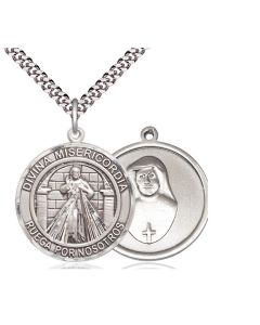 Divina Misericordia Round Patron Saint Series