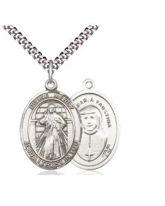 Divine Mercy Oval Patron Saint Series Available in 3 Sizes