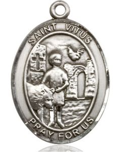 St Vitus Oval Patron Saint Series Available in 3 Sizes