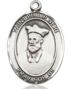 St Philip Neri Oval Patron Saint Series Available in 3 Sizes