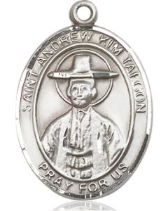 St Andrew Kim Taegon Oval Patron Saint Series Available in 3 Sizes