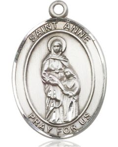 St Anne Oval Patron Saint Series Available in 3 Sizes
