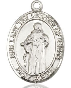 Our Lady of Knots Oval Patron Saint Series Available in 3 Sizes