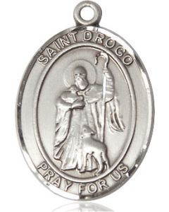 St Drogo Oval Patron Saint Series Available in 3 Sizes