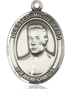 Blessed Miguel Pro Oval Patron Saint Series Available in 2 Sizes