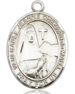 Jeanne Chezard de Matel Oval Patron Saint Series Available in 2 Sizes
