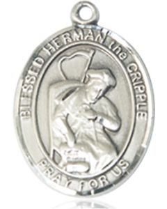 Blessed Herman the Cripple Oval Patron Saint Series Available in 2 Sizes