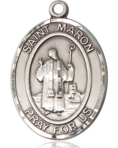 St Maron Oval Patron Saint Series Available in 2 Sizes