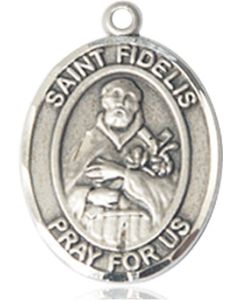 St Fidelis Oval Patron Saint Series Available in 2 Sizes