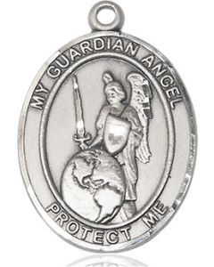 Guardian Angel of the World Oval Patron Saint Series Available in 2 Sizes