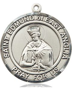 St. Edmund of East Anglia Round Patron Saint Series Available in 2 sizes