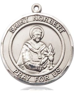 St. Norbert of Xanten Round Patron Saint Series Available in 2 sizes