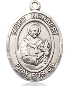 St Norbert of Xanten Oval Patron Saint Series Available in 2 Sizes