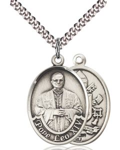 Pope Leo XIV Oval Patron Saint Series Available in 3 Sizes