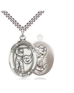 St Christopher Golf Oval Patron Saint Series Available in 3 Sizes