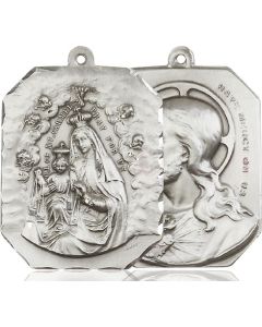 Our Lady of Mount Carmel Sacred Heart of Jesus 76-156/117 - 1 x 1 3/8