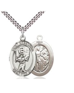 St Sebastian Baseball Oval Patron Saint Series Available in 2 Sizes