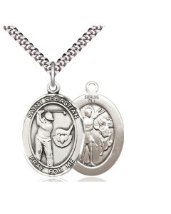 St Sebastian Golf Oval Patron Saint Series Available in 3 Sizes