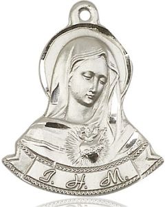 Immaculate Heart of Mary 80-109 - 7/8 x 1 1/8