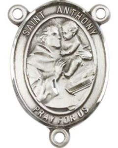 Saint Anthony of Padua 8004CTR - 3/4 x 1/2 Rosary Center