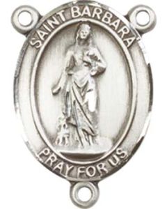 Saint Barbara 8006CTR - 3/4 x 1/2 Rosary Center